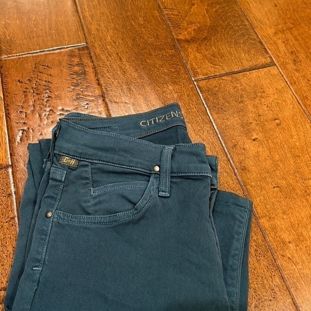 Citizens of Humanity Teal Blue Skinny Jeans 26 - Picture 12 of 12